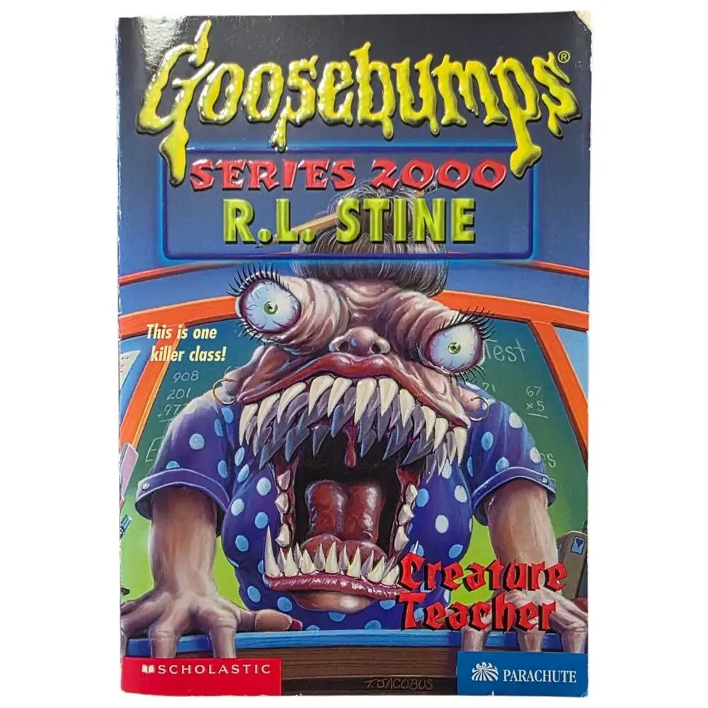 Goosebumps Series 2000 Creature Teacher R.L. Stine 1998 1st Printing PB